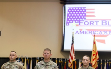 Fort Bliss honors outgoing CSM Sweeney, welcomes CSM Theus at garrison ceremony