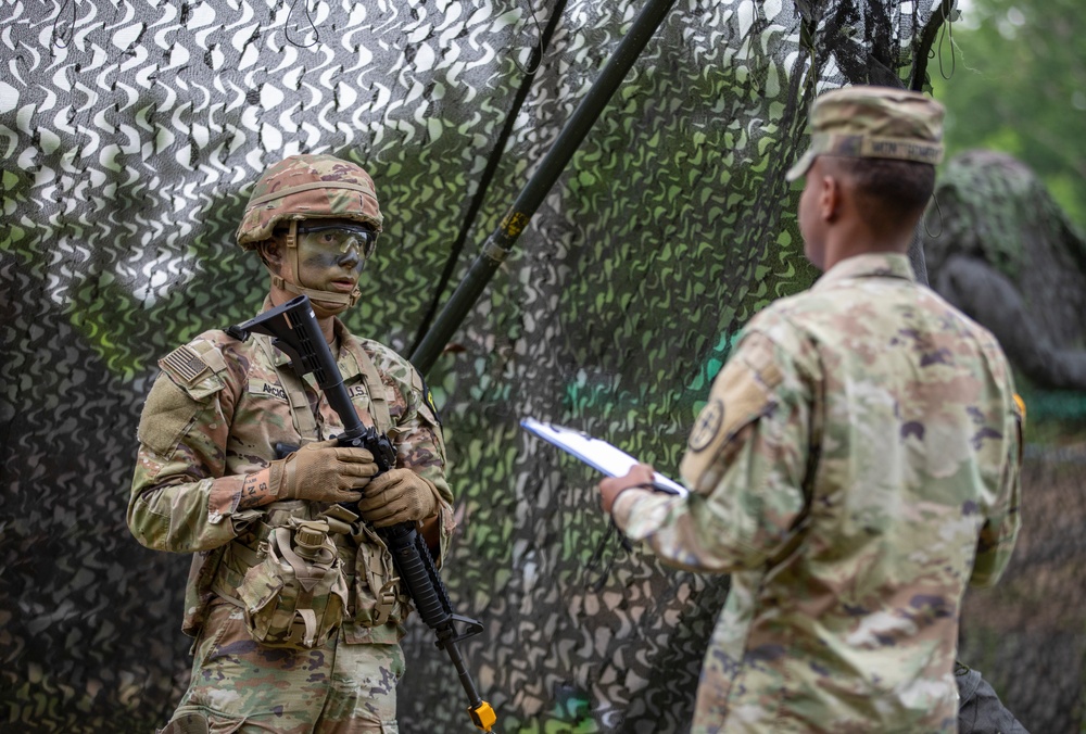 Eighth Army Best Squad Competition -  Camouflage and Visual Signaling Techniques
