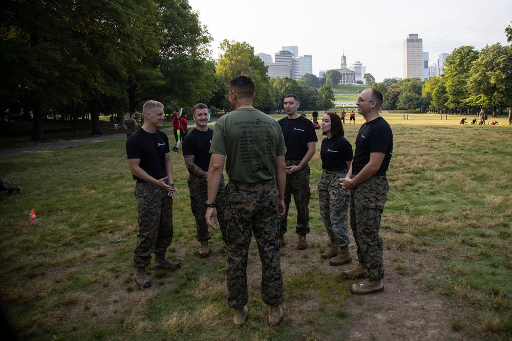 SMMC Ruiz participates in Marine Week Nashville