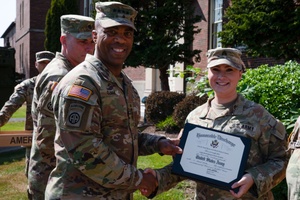 AFN Naples Radio News- Sergeant Dakota Myer Rejoins Marine Corps and USS Mount Whitney Port Visit