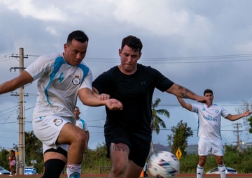 Camp Blaz intramural soccer