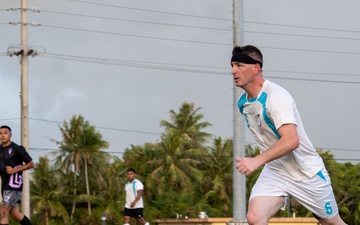 Camp Blaz intramural soccer