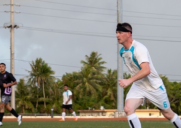 Camp Blaz intramural soccer