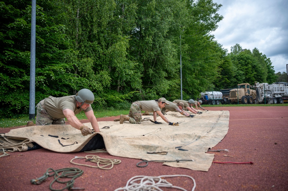 Operation Steel: USAFE A1 hosts first FSS readiness competition