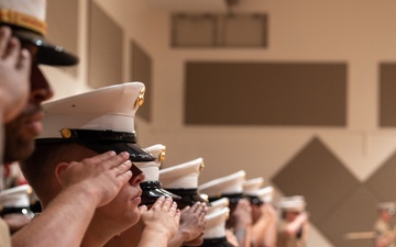 Lt. Col. Soeder relinquishes post during MWCS-18 change of command ceremony