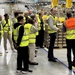 405th AFSB conducts professional development staff visit to Amazon fulfillment center
