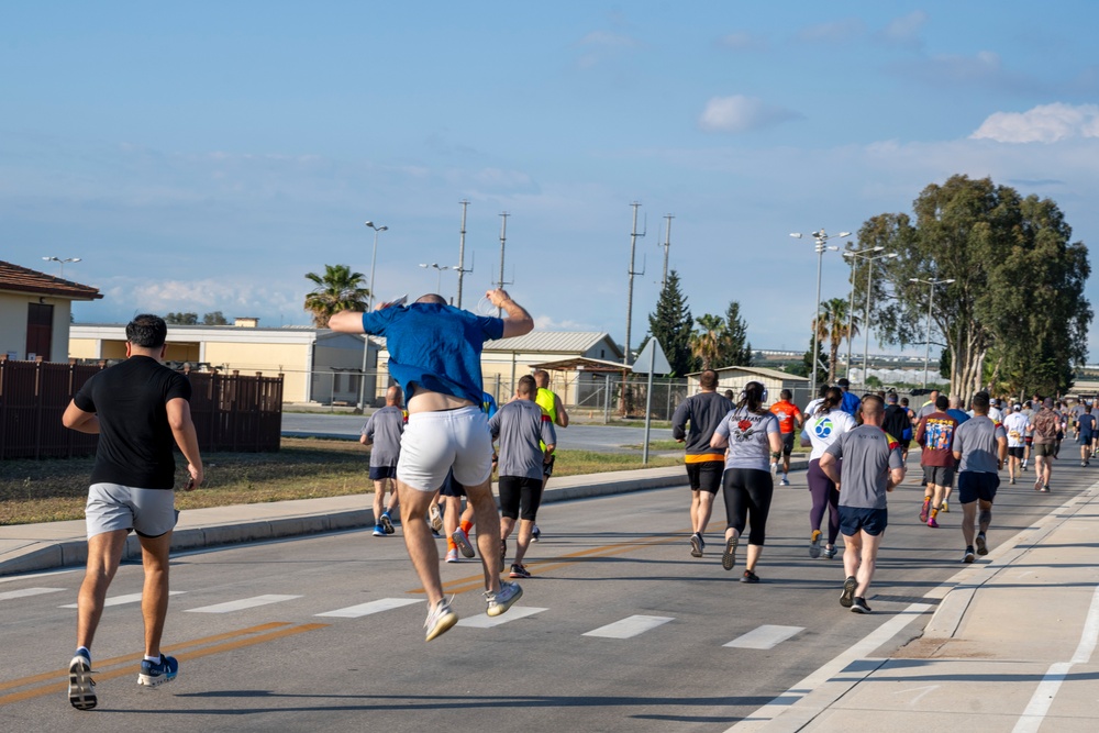Anime 5K at Incirlik AB shows members commitment to health and physical readiness