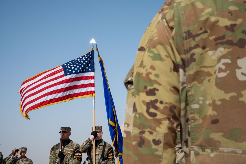 386th AEW: Memorial Day ceremony