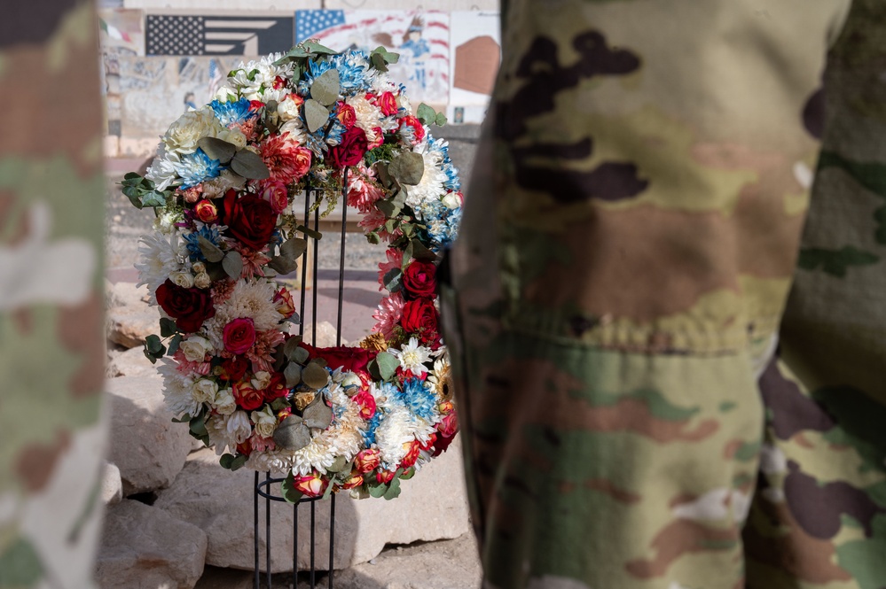386th AEW: Memorial Day ceremony