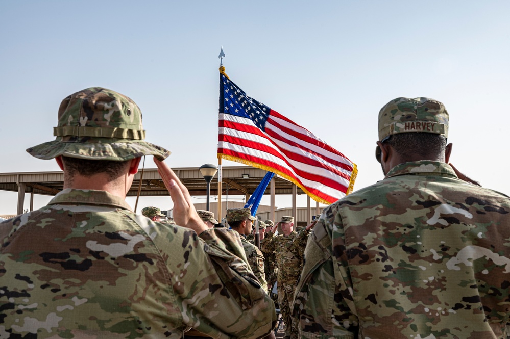 386th AEW: Memorial Day ceremony
