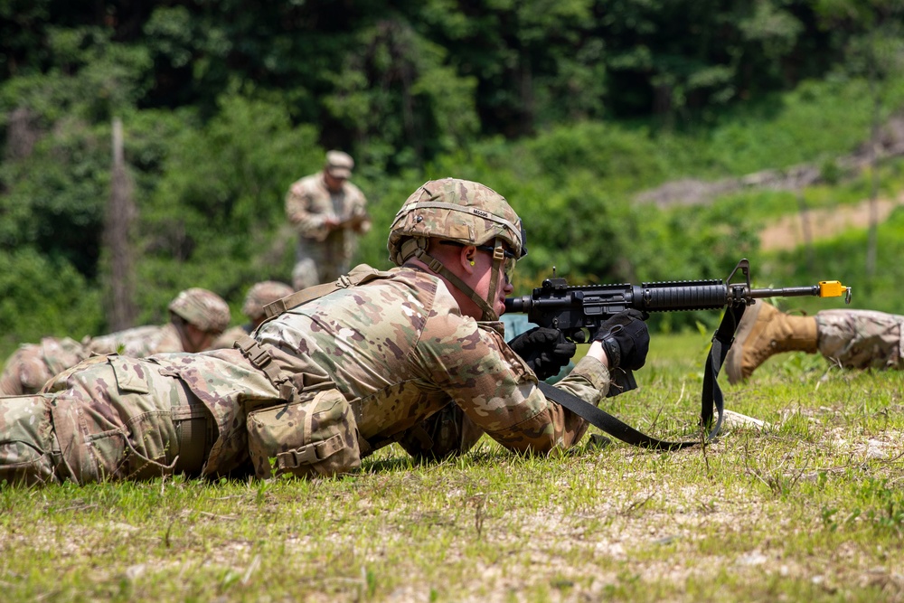 Eighth Army Best Squad Competition- Tactical Movement Lanes
