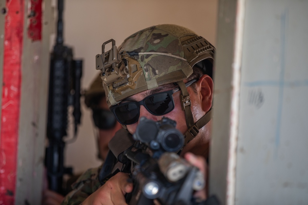 Coalition Members Conduct Joint Weapons Training Exercise at Al Asad Air Base
