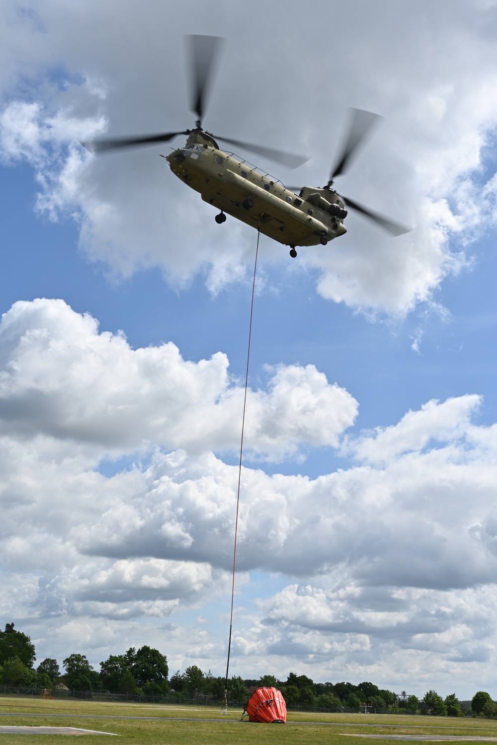 12CAB Supports USAG Bavaria Aerial Fire Fighting Training