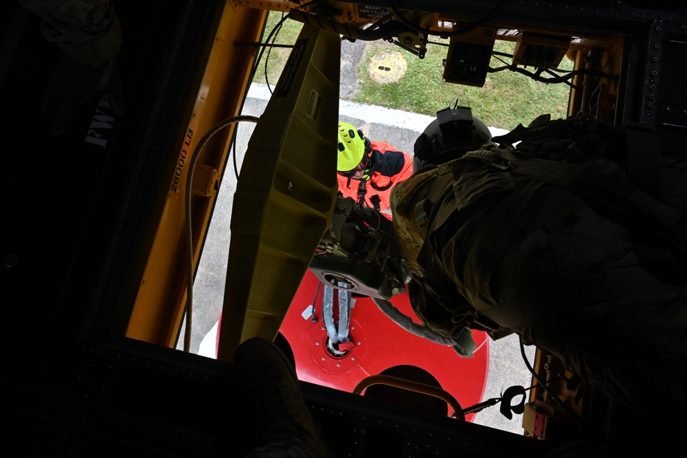 12CAB Supports USAG Bavaria Aerial Fire Fighting Training