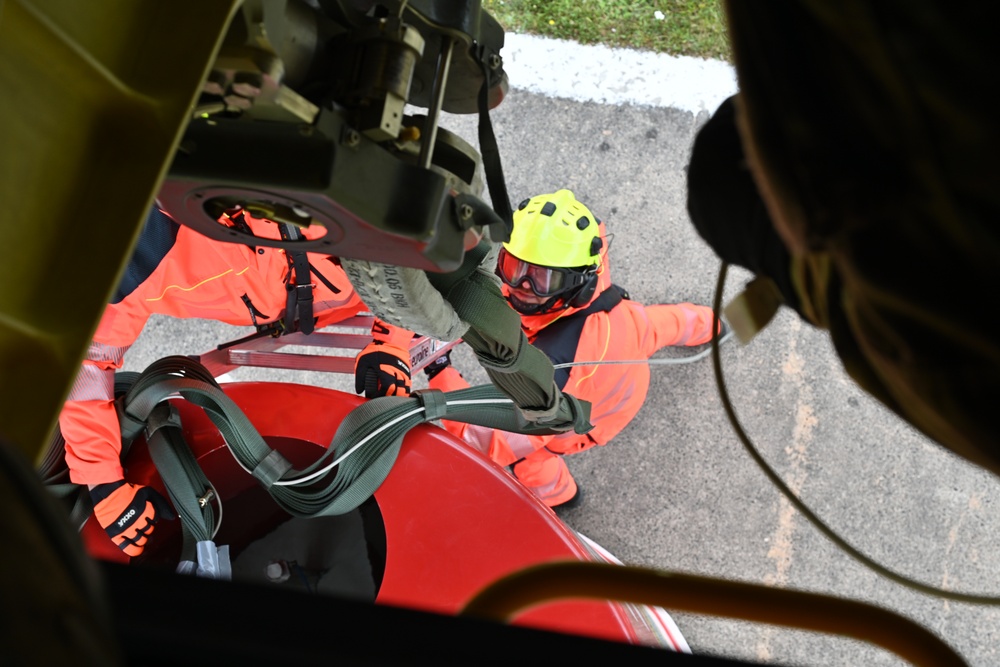 12CAB Supports USAG Bavaria Aerial Fire Fighting Training