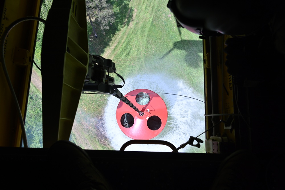 12CAB Supports USAG Bavaria Aerial Fire Fighting Training