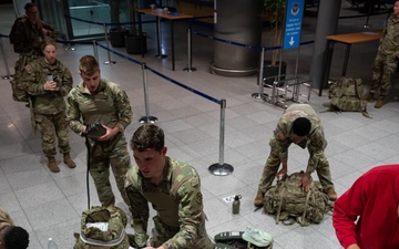 86 AW hosts Norwegian Foot March at Ramstein AB