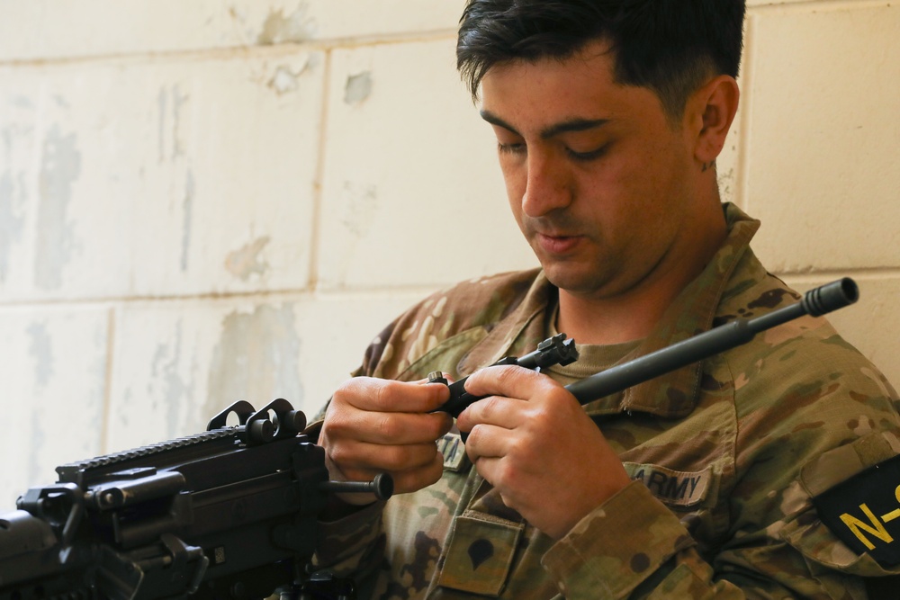 2025 Eighth Army Best Squad Competition Weapons Lane