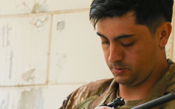 2025 Eighth Army Best Squad Competition Weapons Lane