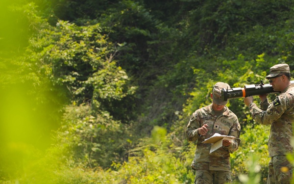 2025 Eighth Army Best Squad Competition Weapons Lane