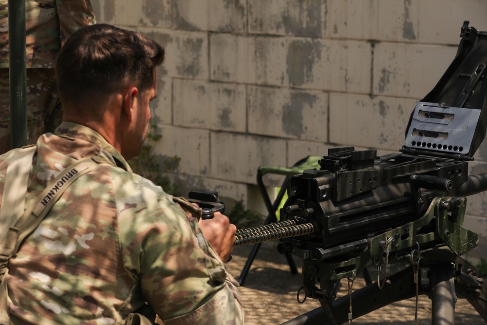 2025 Eighth Army Best Squad Competition Weapons Lane