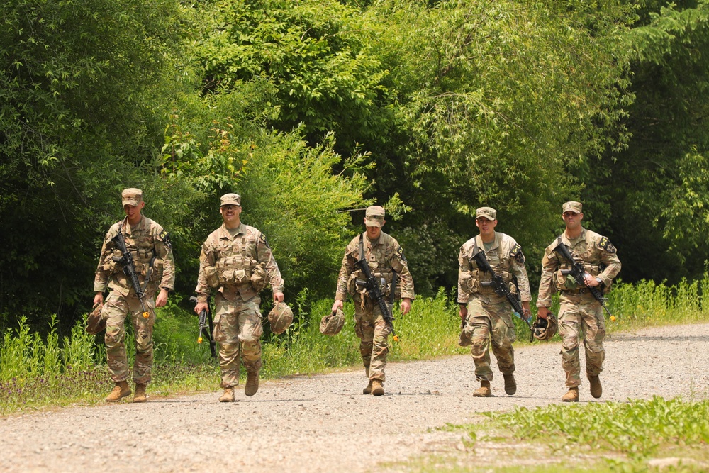 2025 Eighth Army Best Squad Competition Weapons Lane