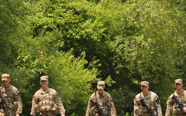 2025 Eighth Army Best Squad Competition Weapons Lane