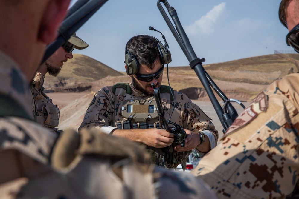 Estonian Defence Forces Conduct Close Air Support Live Fire Exercise
