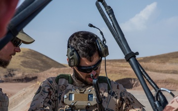 Estonian Defence Forces Conduct Close Air Support Live Fire Exercise