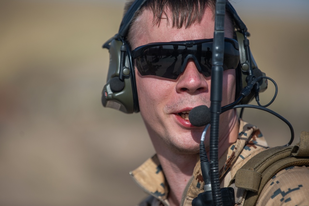 Estonian Defence Forces Conduct Close Air Support Live Fire Exercise