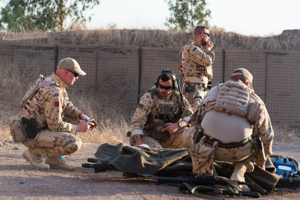 Estonian Defence Forces Conduct Medical Exercises