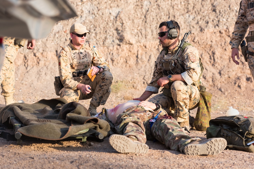 Estonian Defence Forces Conduct Medical Exercises