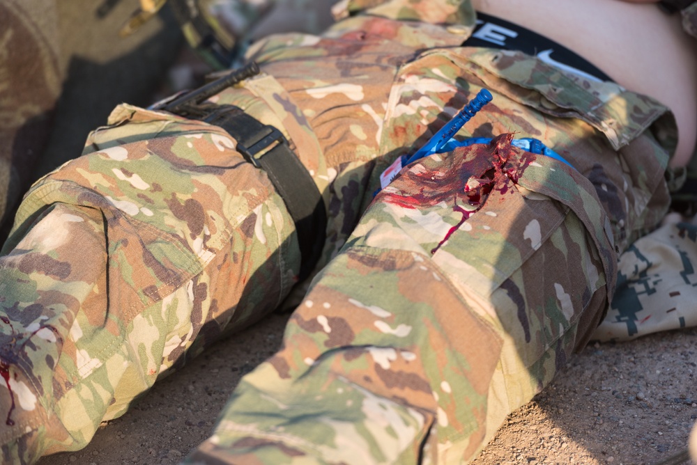 Estonian Defence Forces Conduct Medical Exercises