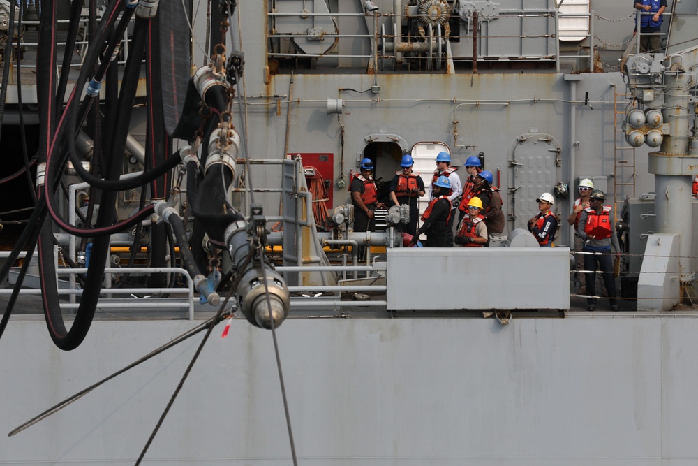 USNS Comfort Underway Replenishment