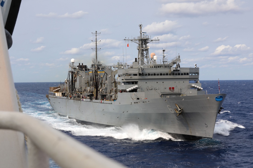 USNS Comfort Underway Replenishment