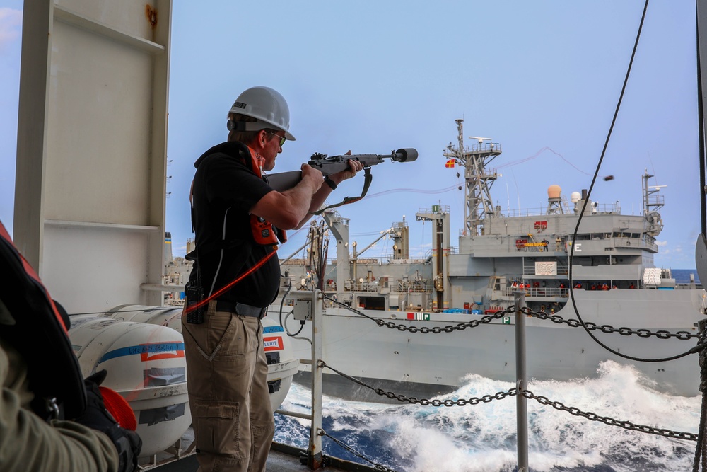 USNS Comfort Underway Replenishment