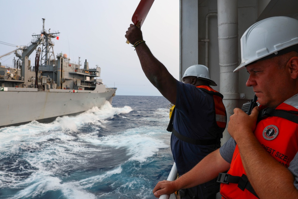 USNS Comfort Underway Replenishment