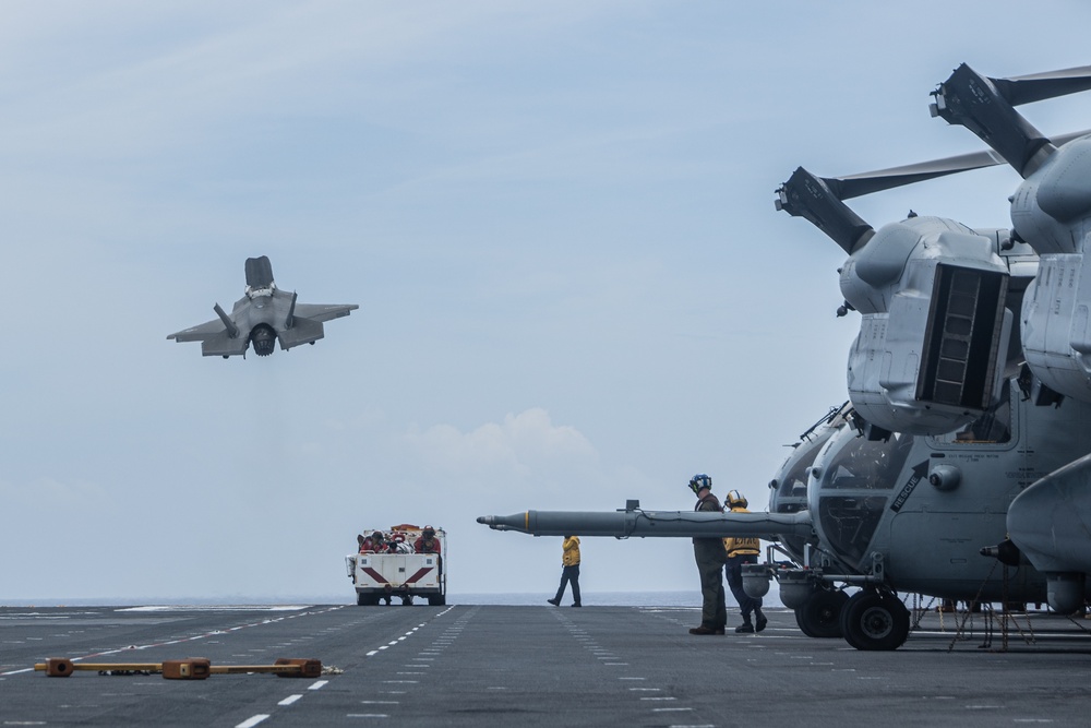 31st MEU | F-35B flight operations