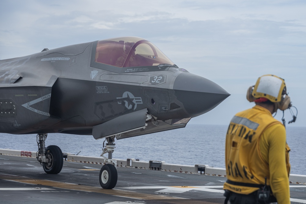 31st MEU | F-35B flight operations