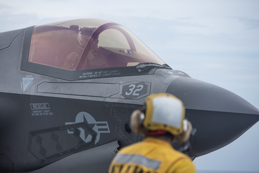 31st MEU | F-35B flight operations