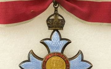 COL Thomas Nelson Page, Medical Corps, and former Chief Surgeon 8th Army was made an Honorary Commander of the Military Division of the Most Excellent Order of the British Empire, 2 May 1956.