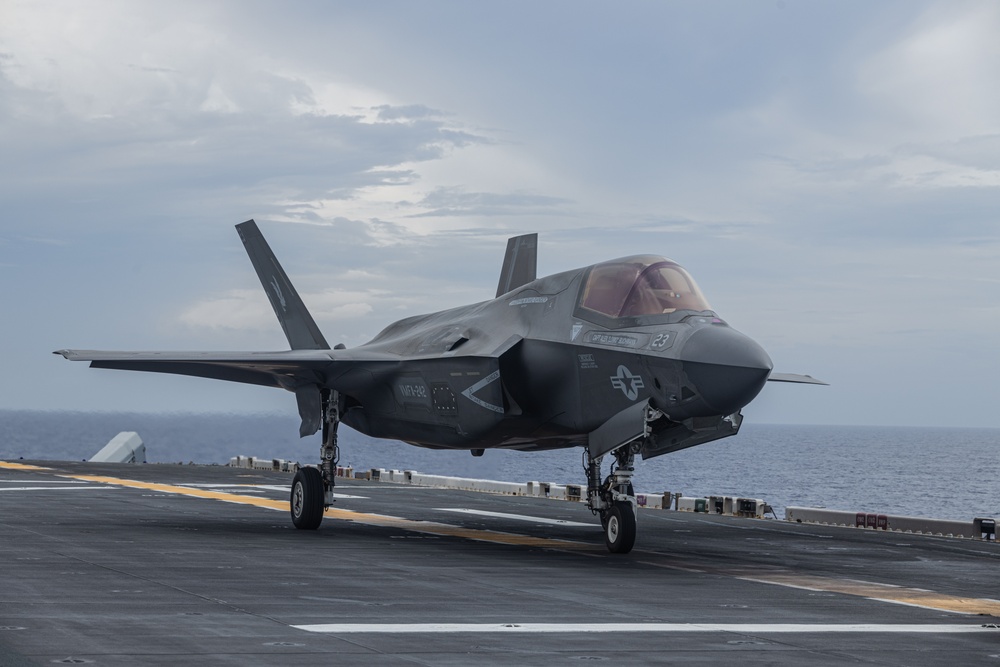 31st MEU | F-35B flight operations