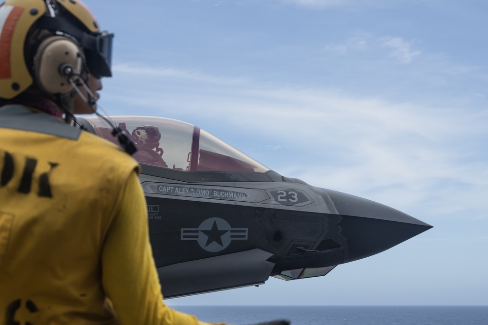 31st MEU | F-35B flight operations