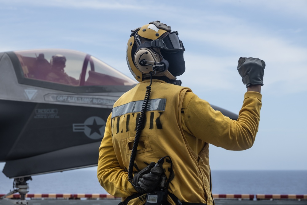 31st MEU | F-35B flight operations