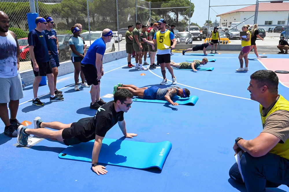 NAVSTA Rota The Waterfront Fitness Zone opening