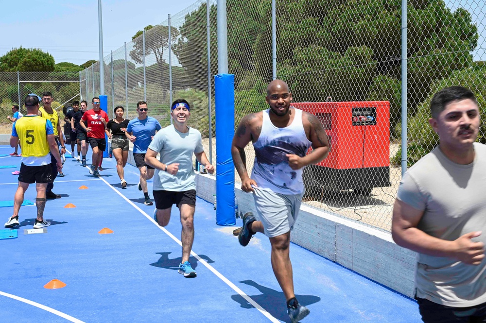 NAVSTA Rota The Waterfront Fitness Zone opening