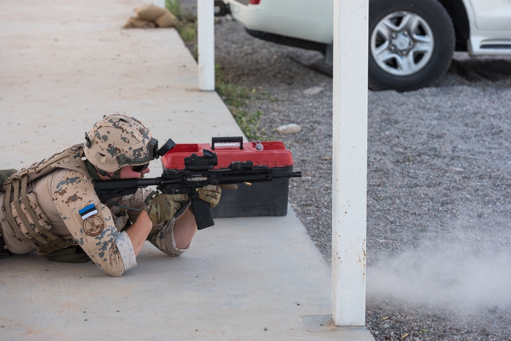 Estonian Defence Forces Conduct Range Operations