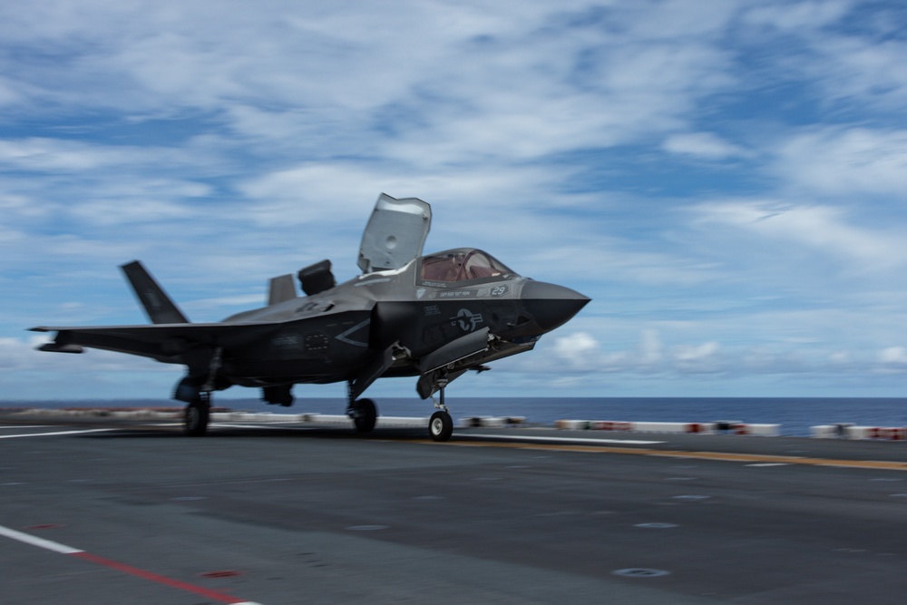 31st MEU | F-35B Ordinance Load, Flight Operations