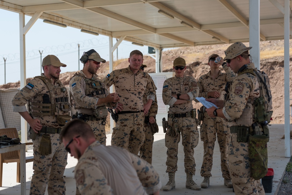 Estonian Defence Forces Conduct Range Operations
