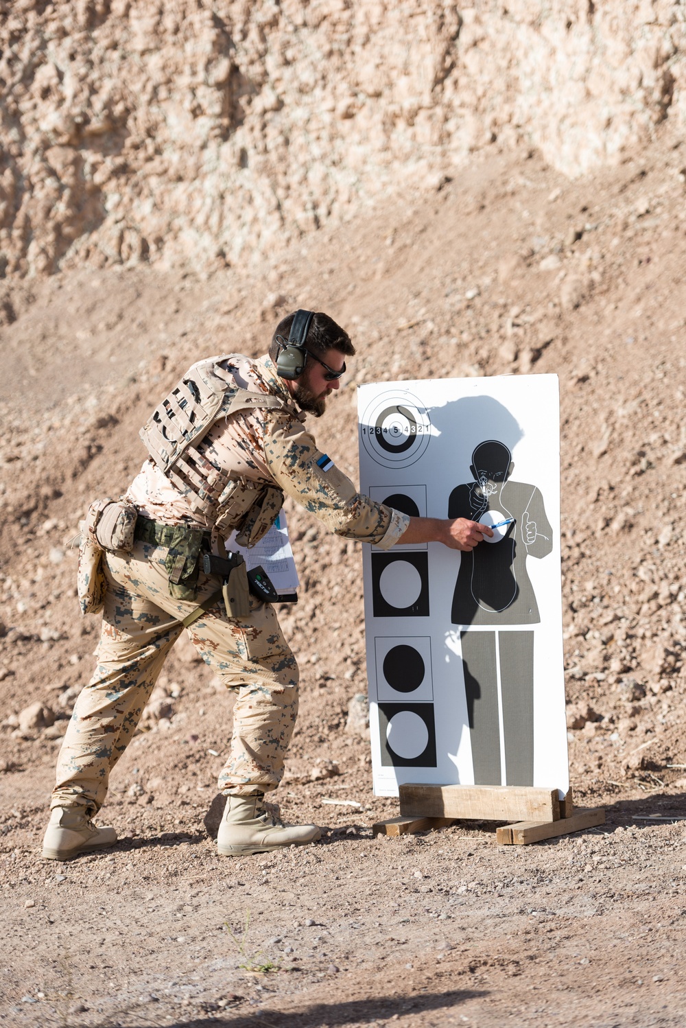 Estonian Defence Forces Conduct Range Operations
